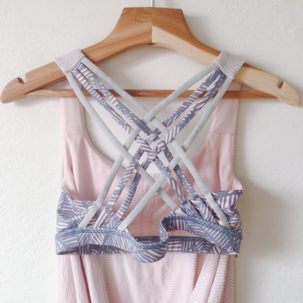 Lululemon Banana Leaf Blush Quartz Wild Tank - Picture 3 of 6